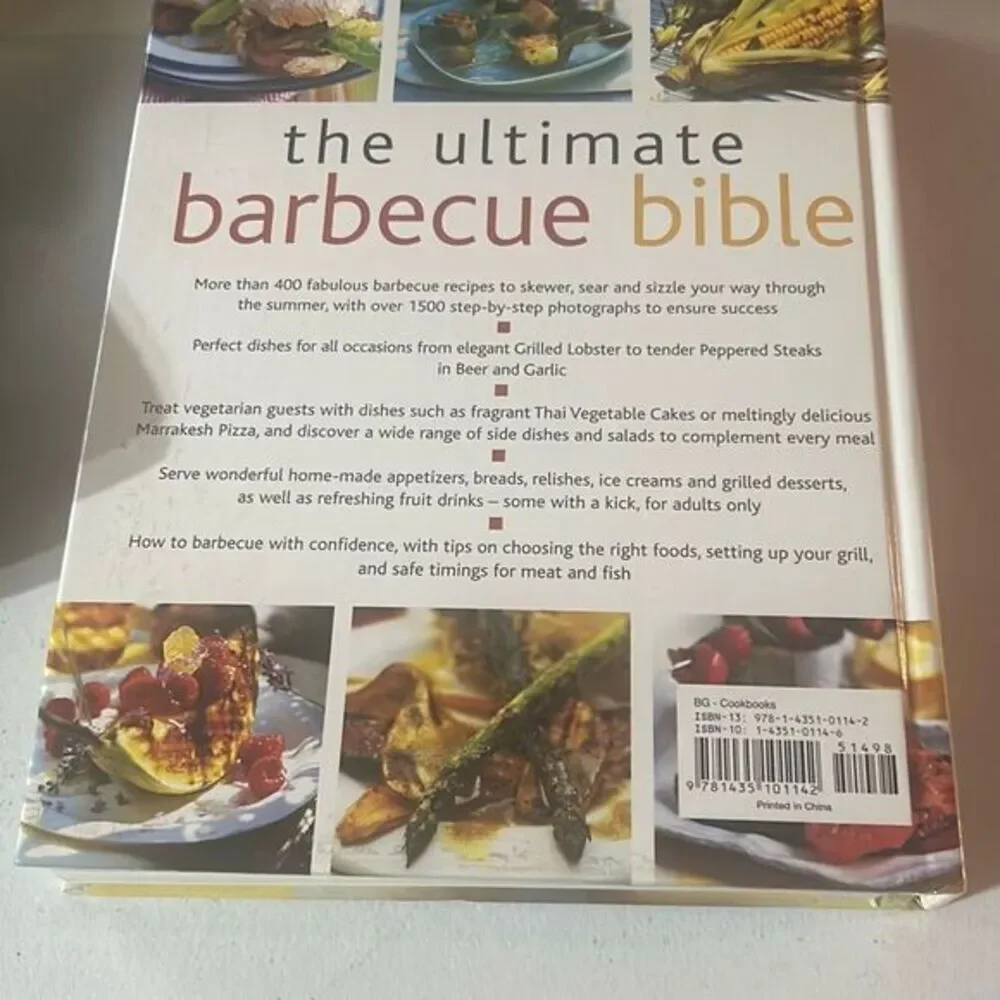 The Ultimate Barbecue Bible hardback book‎
